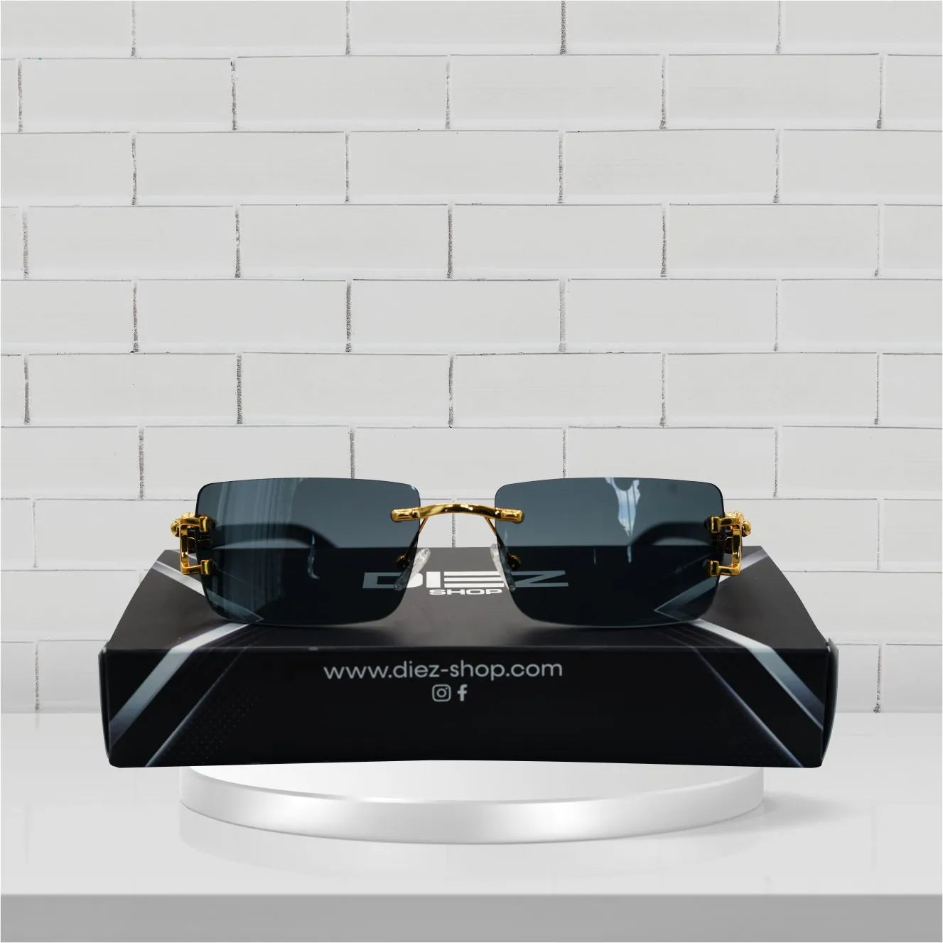 Luxury Sunglasses Matte Black G1