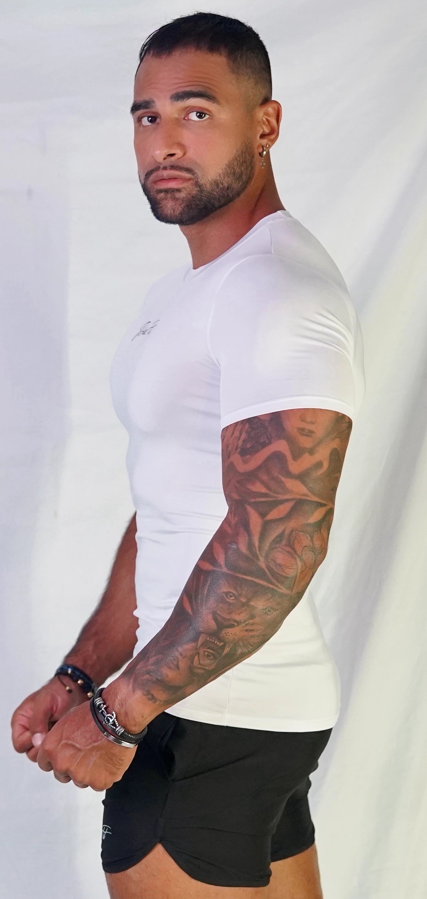Men's Cool Dry Short Sleeve Compression Shirts
